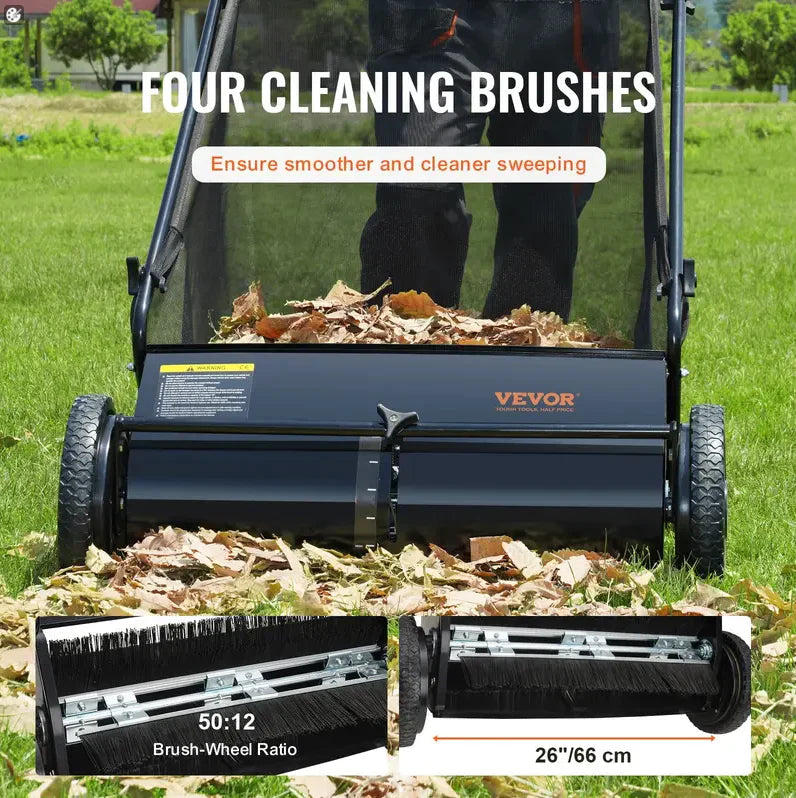 Commercial Broom - Heavy-Duty & Extra Durable