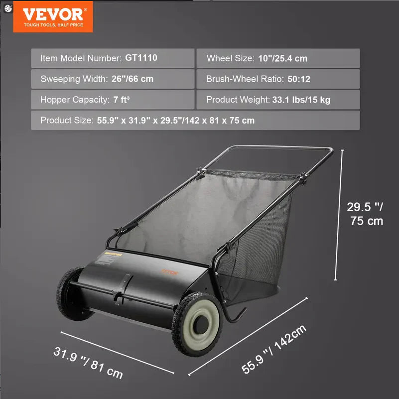 Commercial Broom - Heavy-Duty & Extra Durable