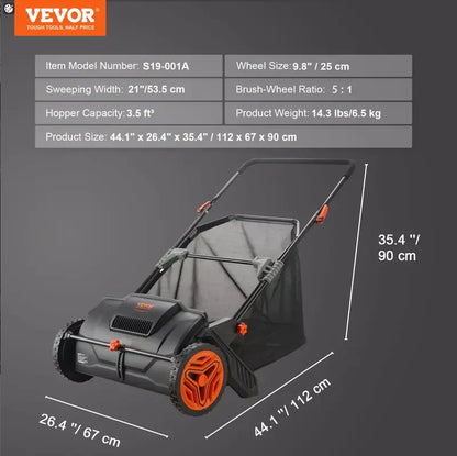 Commercial Broom - Heavy-Duty & Extra Durable
