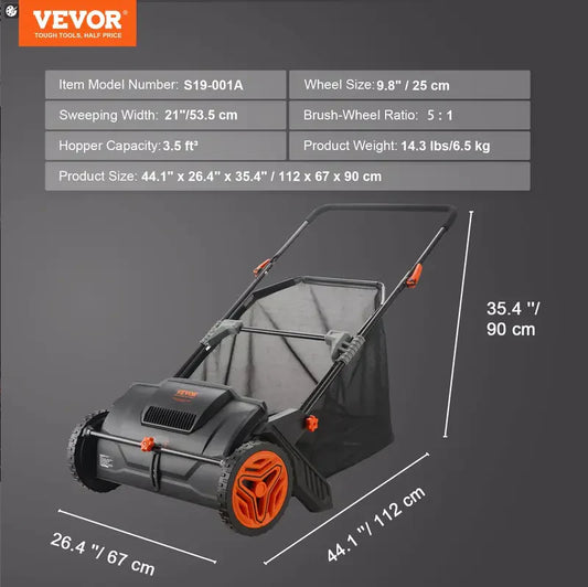 Commercial Broom - Heavy-Duty & Extra Durable