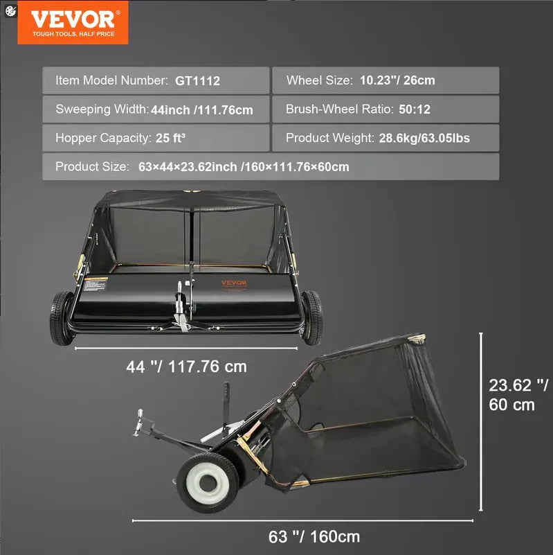 Commercial Broom - Heavy-Duty & Extra Durable