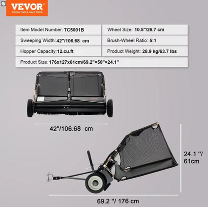 Commercial Broom - Heavy-Duty & Extra Durable